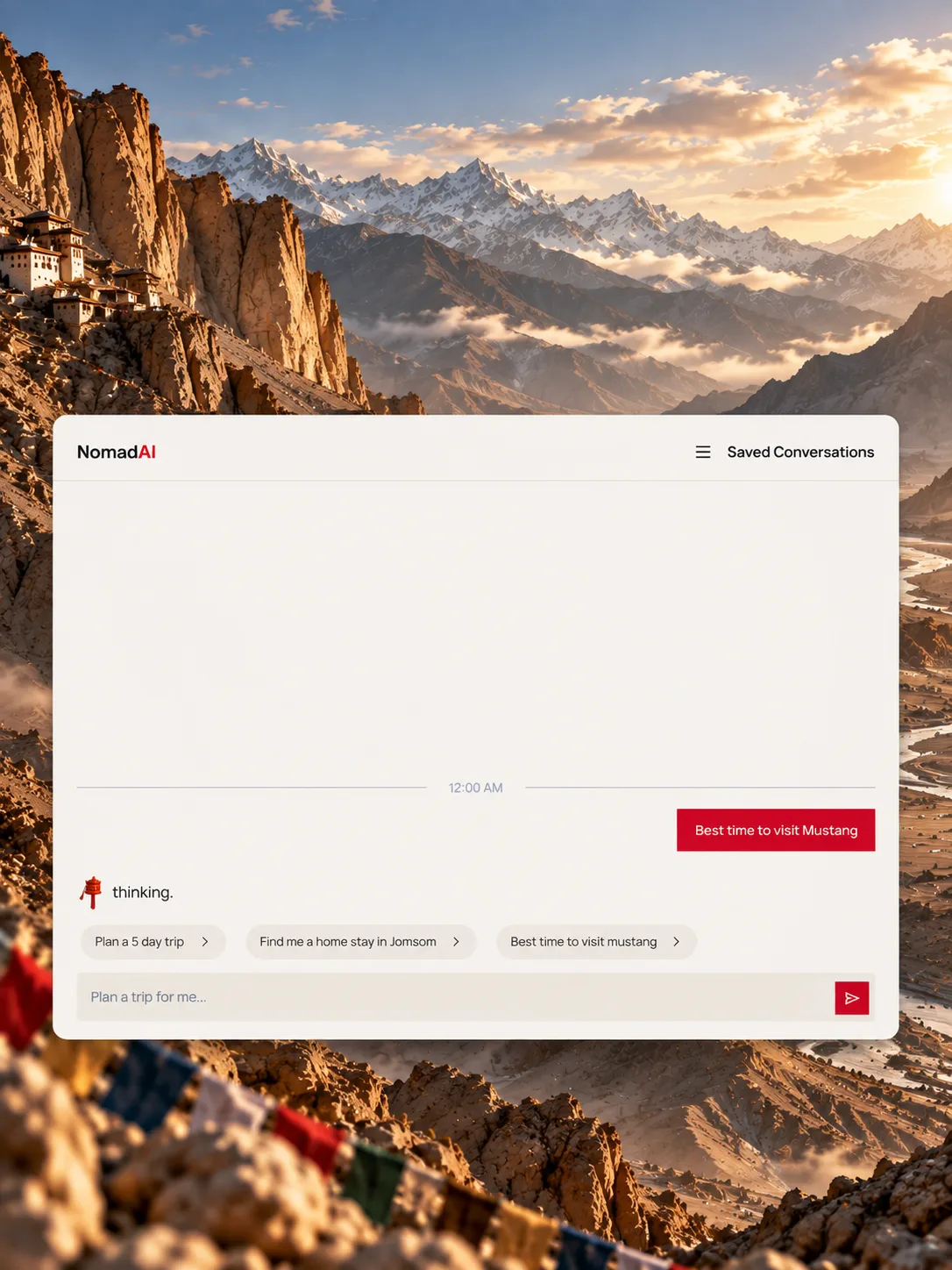 Nomad NXT Chat Interface